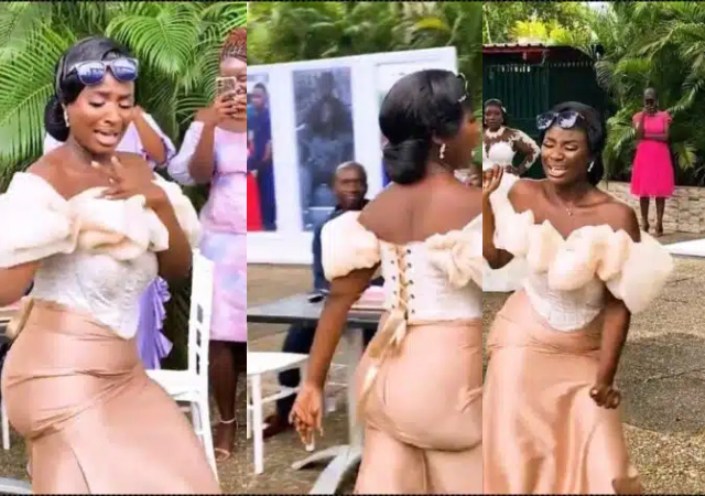 “So beautiful but hip pad did her bad” — Bride’s sister causes stir with dance moves [Video]