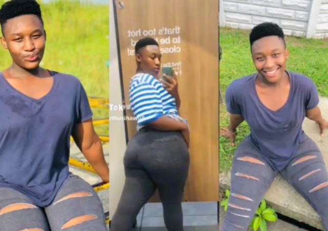 “If ladies and gentlemen is a human being” Man with natural big hips and feminine face breaks internet with photos