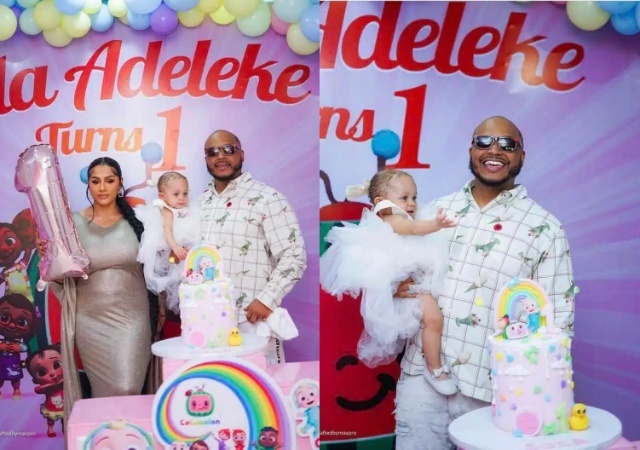 Sina Rambo and estranged wife, Heidi Korth celebrates daughter’s first birthday in style