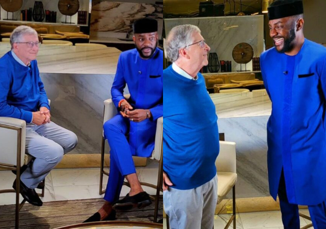 Ebuka Uchendu teases new project with Billionaire, Bill Gates