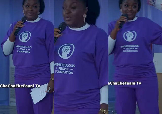 Chacha Eke speaks on mental illness 