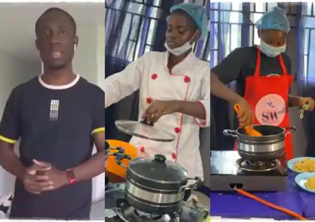 “Turn off your gas, stop cooking now and I will give you N1m”- Business man promises Chef Dammy in video