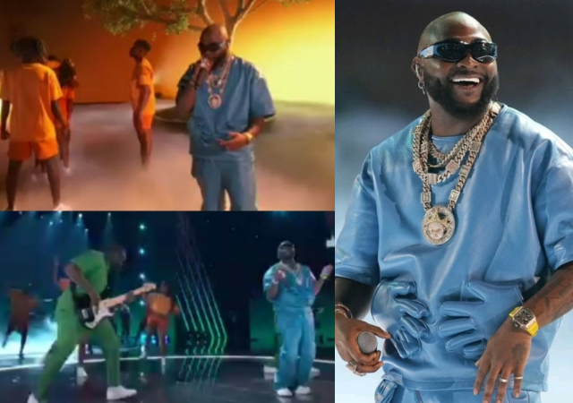 2023 BET Awards: Davido lights up stage with electrifying performance [VIDEO]