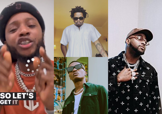 “My boy, Wizkid, Olamide and I blew before you” – Yung6ix throws jabs at Davido [Video]