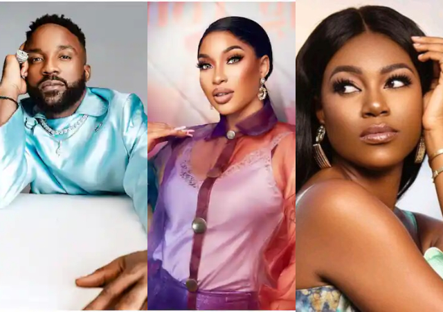 Make Tonto No catch you oh, My hand no Dey" – Iyanya challenges Yvonne Nelson