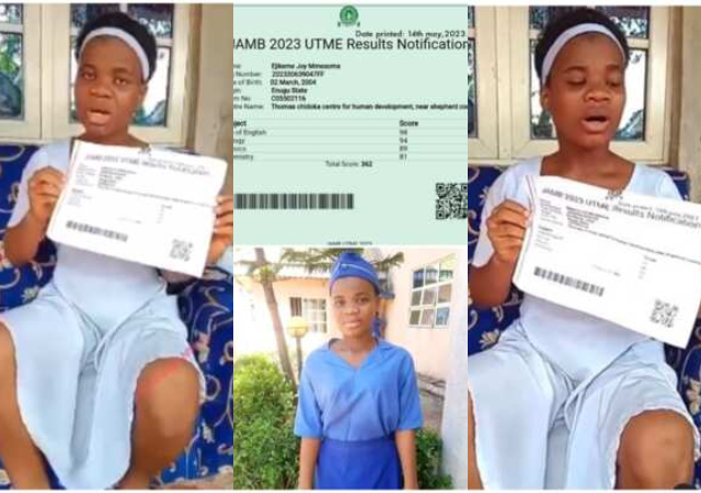 "I went to cybercafe to print it"- 3 strong things Mmesoma said as she confessed to fake JAMB result