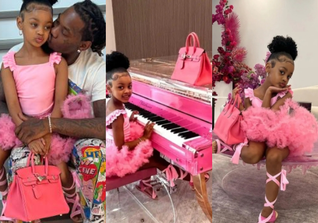 Cardi B’s 5-yr-old daughter, Kulture shows off N19m worth of handbag on birthday