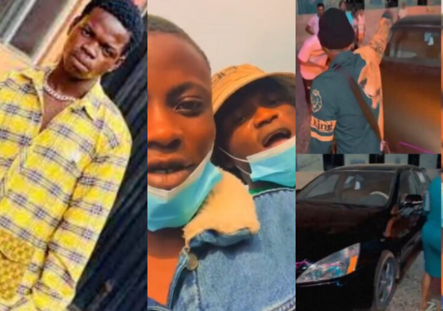 Portable buys new car for his artiste, Young Duu, shade his ex-signee, Manny Monnie