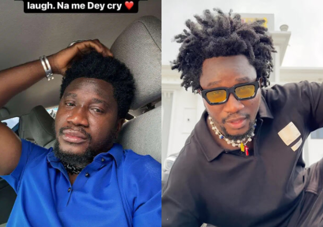 Comdeian, Nasboi breaks down in tears as he loses only brother