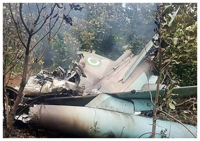 NAF Aircraft on Niger State Mission Crashes, Cause Under Investigation