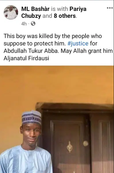 17-year-old boy falsely accused of stealing iPhone 7 allegedlly dies after being tortured by Task Force in Adamawa