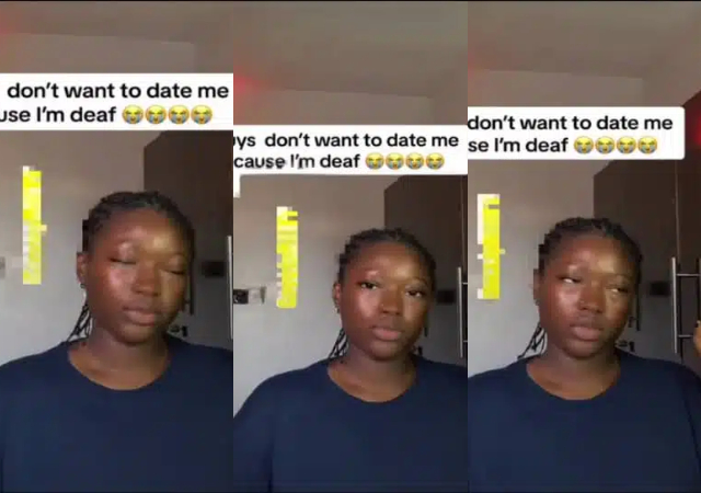“Nobody wants to date me because I’m deaf” — Lady in search of love laments