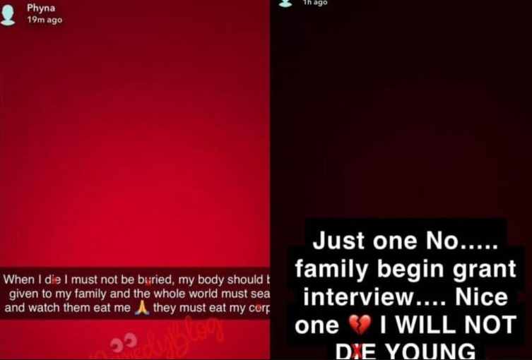 “When I die give my corpse to my family to eat”- Phyna carpets her family, Nigerians react