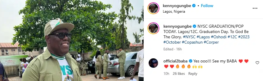 Kenny Ogungbe stirs reactions as he passes out from NYSC at 53