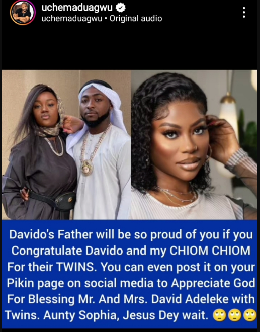 Sophia Momodu called out for not congratulating Davido and Chioma on the arrival of newborn twins