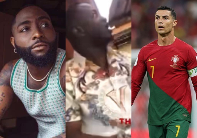“The highest man in the world, Ronaldo, is following him”- Davido’s fan reveals why he’s the greatest of all time