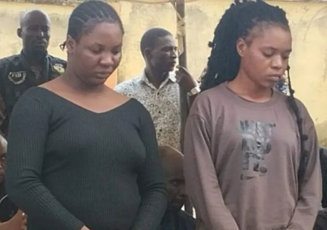 Two Nigerian female students confess to killing club owner inside hotel room in Kwara