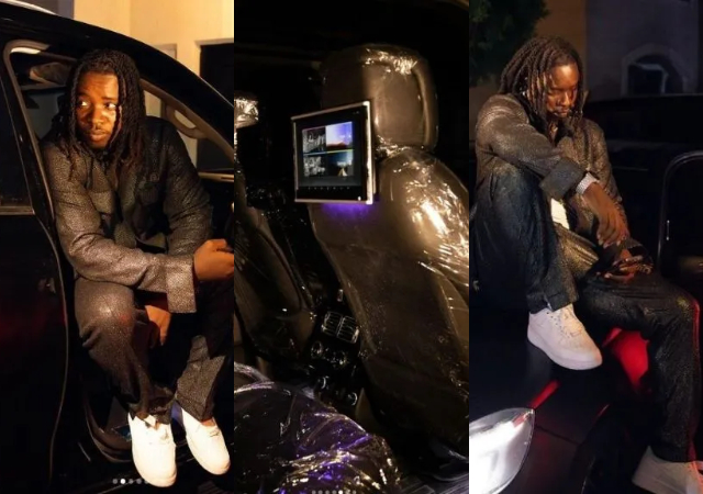 Lordlamba raises eyebrows as he gifts himself Range Rover Vogue few months after acquiring G-Wagon and Lamborghini