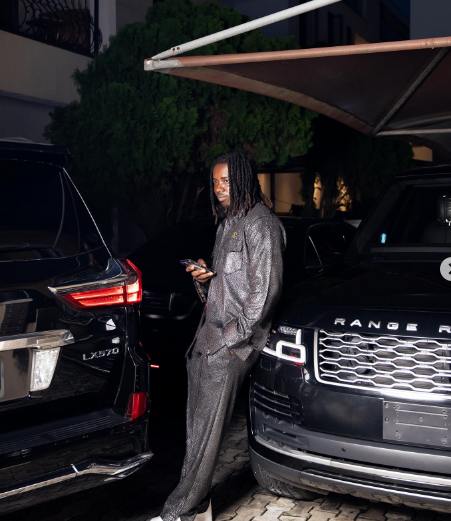 Lordlamba raises eyebrows as he gifts himself Range Rover Vogue few months after acquiring G-Wagon and Lamborghini