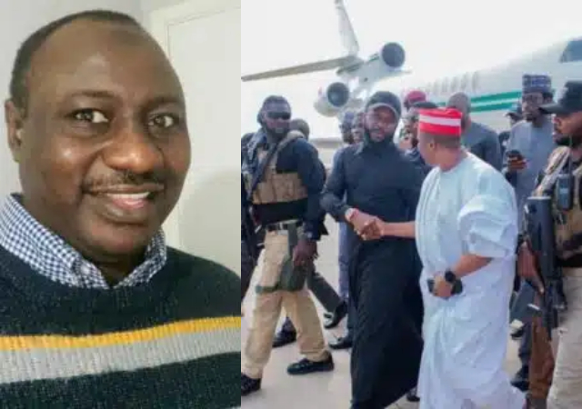 Journalist calls out Seyi Tinubu for flying to Kano with presidential jet to watch Polo