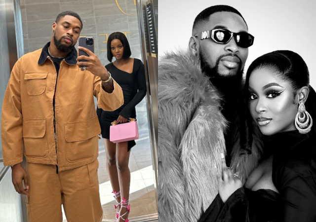 “Come and learn from us” – Sheggz shades other BBNaija couples as he posts loved-up photos of him and Bella