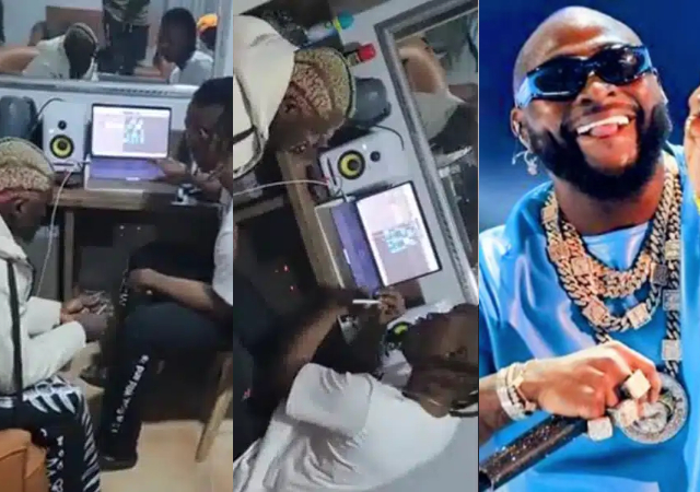 “Shebi na Portable, he go soon cast you to us”- Reactions as Dammy Krane and Portable record diss track for Davido