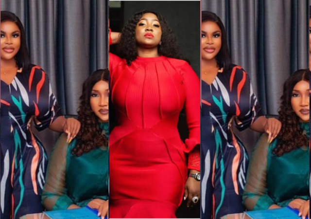 "She dey advertise weight loss product?"-Judy Austin gets mocked online over her outfit to bag an endorsement deal
