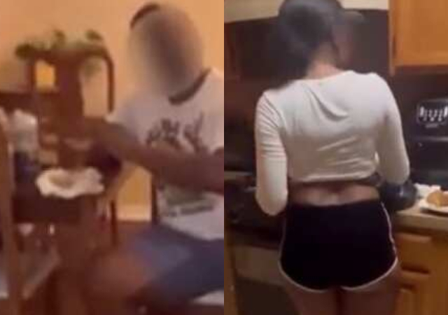 It's Disrespectful"- Young Man Fights His Father as He Returns Home to Find Him With His Girlfriend