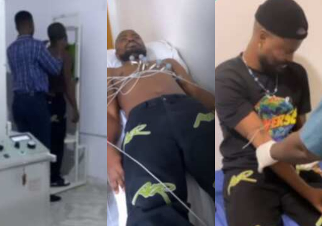 “So He Wasn’t Lying”- Netizens React As Oladips Drops Video Of Himself In Hospital