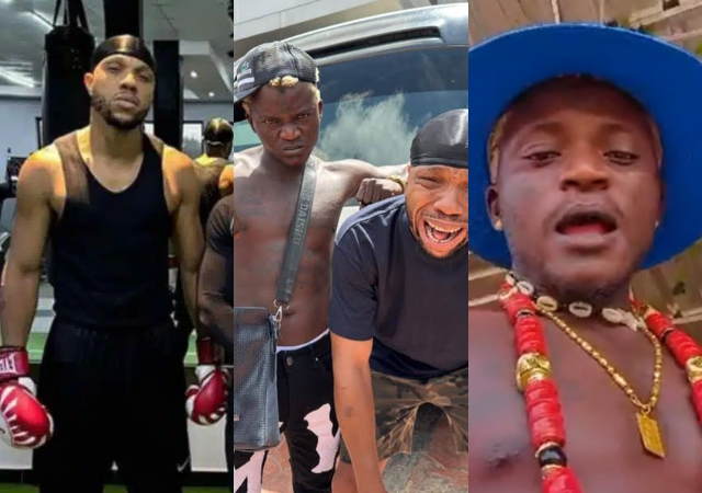 “Tell that Zazu I’m taking him back to the Zoo” – Charles Okocha warns as he hits boxing gym