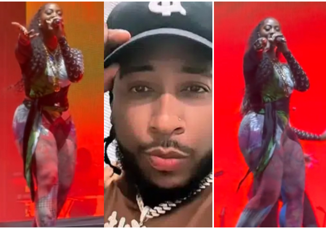 “Will you be my boyfriend? – Tems surprises a fan with an on-stage proposal