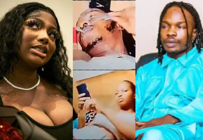 Throwback video captures late Mohbad’s wife, Wunmi and Naira Marley on same bed