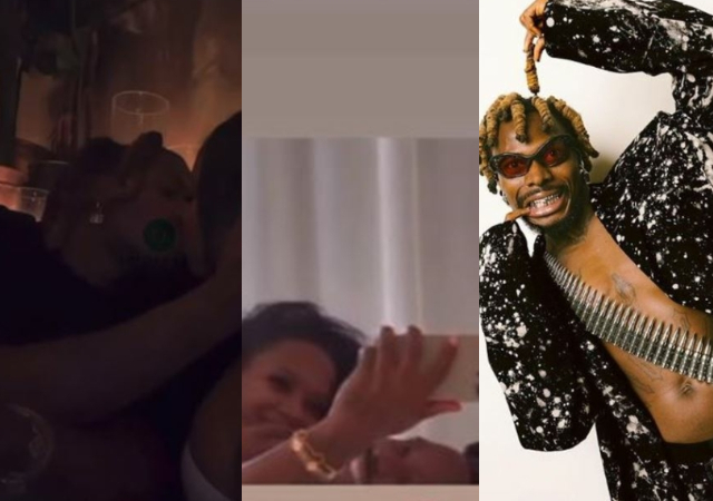 “The breakfast song go be hit song ooo” – Reactions as Asake lock lips, gets cozy with mystery lady in new video