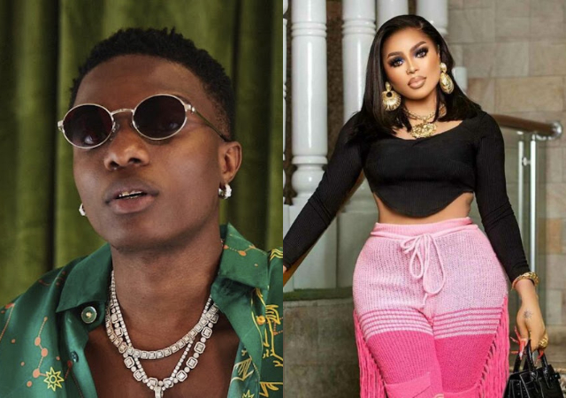 “I cover Wizkid yansh oo"-  Netizens pray as Bobrisky confirms love for Wizkid