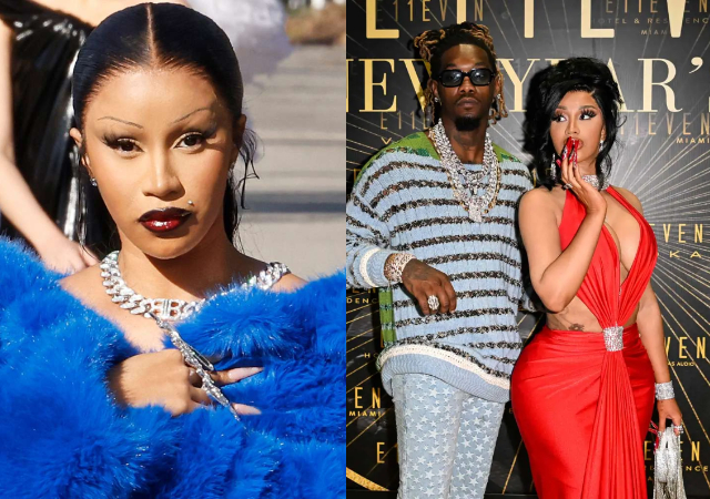 “You know when you outgrow relationships…” – Cardi B pens as she and her husband, Offset, unfollow each other