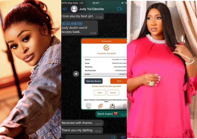 Sarah Martins shares receipts as she exposes Judy Austin over N1M debt