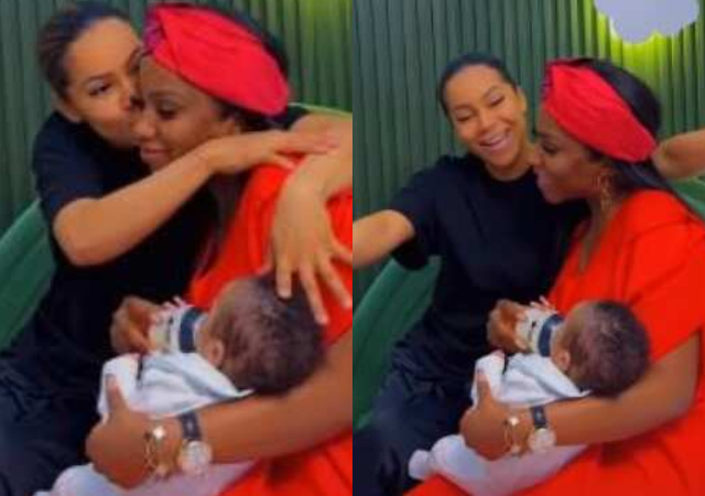 Came to See the Mother of My Child”- Mercy Eke Visits Maria’s Son for the 1st Time, Video Goes Viral