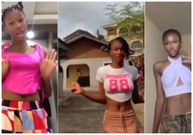 “Maybe na egg she wan lay” - Reactions as a 5-month pregnant lady showcases her flat baby bump