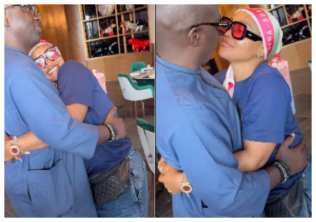 “I am so blessed to be doing life with you" - Actress Mercy Aigbe write's, as she celebrate her husbands birthday