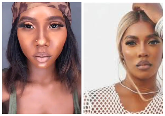 “Low budget tiwa savage" - Reactions as makeup artists attempts to resemble Tiwa savage