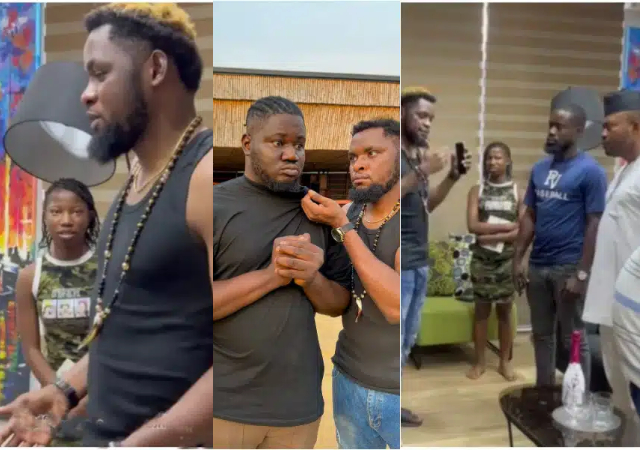 50-year-old man storms Mark Angel’s house to seek Emmanuella’s hand in marriage in prank video