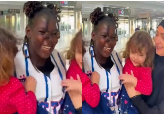 Viral nanny, Rosie returns to Lebanon, employers kids show excitement