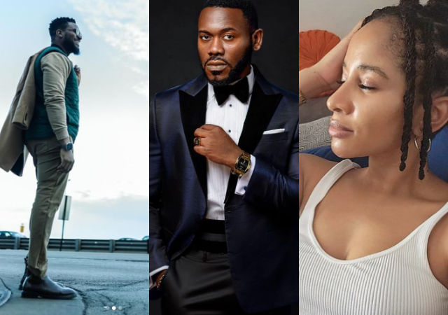 “I have the best friends and colleagues in the world” - Deyemi Okanlawon excited as Kunle Remi and Adesua Etomi surprises him with alert