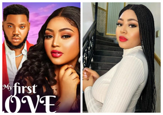 "Your husband is really understanding" - Reactions as Regina Daniels collaborates with ex-boyfriend Somadina in new movie titled “First Love” 