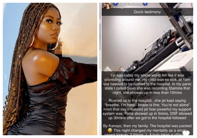 Davido's baby mama, Sophia Momodu writes about the night her mentality changed as a single parent
