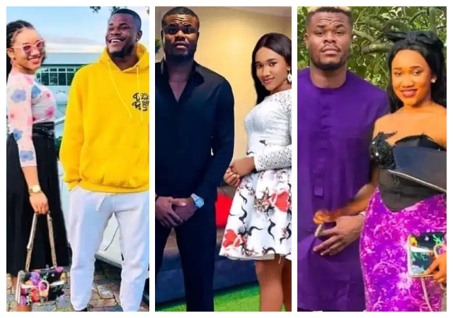 “You see this opposite gender” - Reactions as lady photoshops herself into Stanley Nwabali’s photos