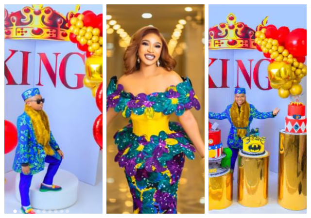 "Every day with you is a treasure beyond measure" - Actress Tonto Dike celebrates son's 8th birthday