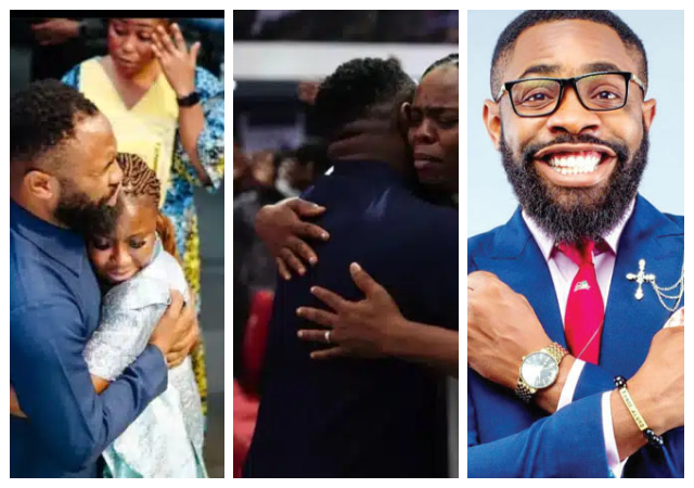 “If a pastor tries to hold me this way ..I will push you" - Nigerians slams Woli Arole for hugging women during deliverance session