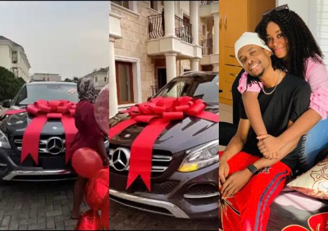 Yhemolee reporteldy gifts girlfriend a new Mercedes Benz