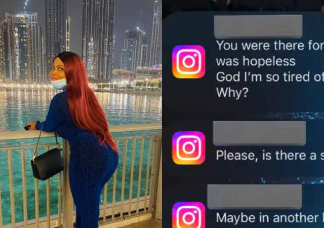 “I’m so sorry; I’m tired” – Lady shares text from married ex who dumped her to marry someone else sent her at 3:45am